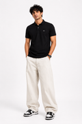 Classic Black Polo Shirt – Sleek Minimal A|X Style