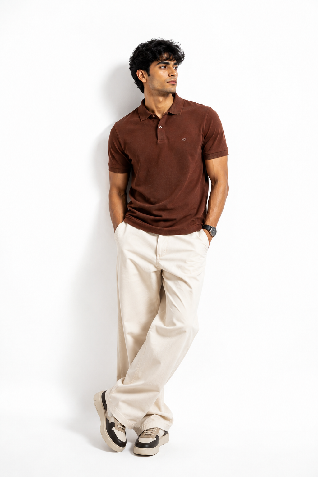 Cocoa Brown Classic Polo T-Shirt