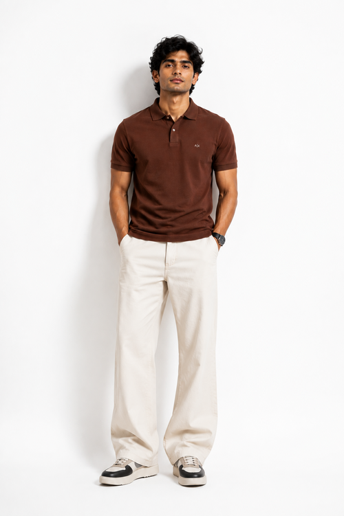 Cocoa Brown Classic Polo T-Shirt