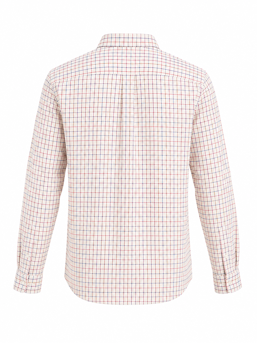 Ivory Multi-Check Cotton Shirt
