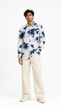 Elite Fold Azure Bloom Floral Shirt