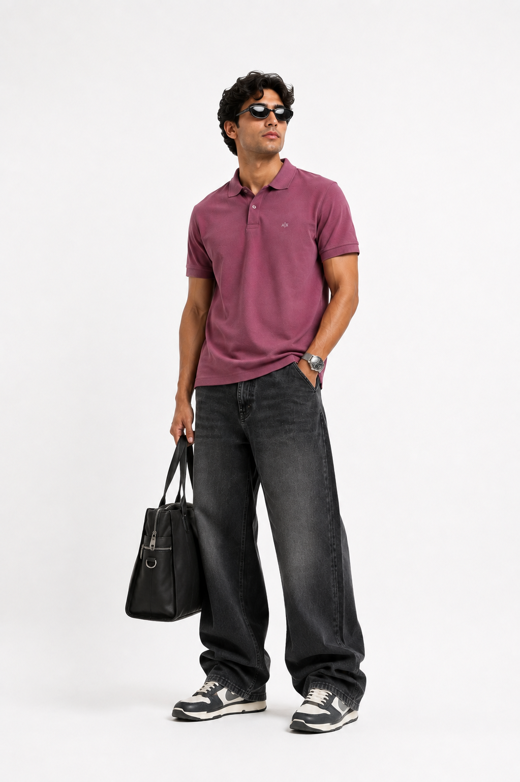 Dusty Rose Classic Polo T-Shirt