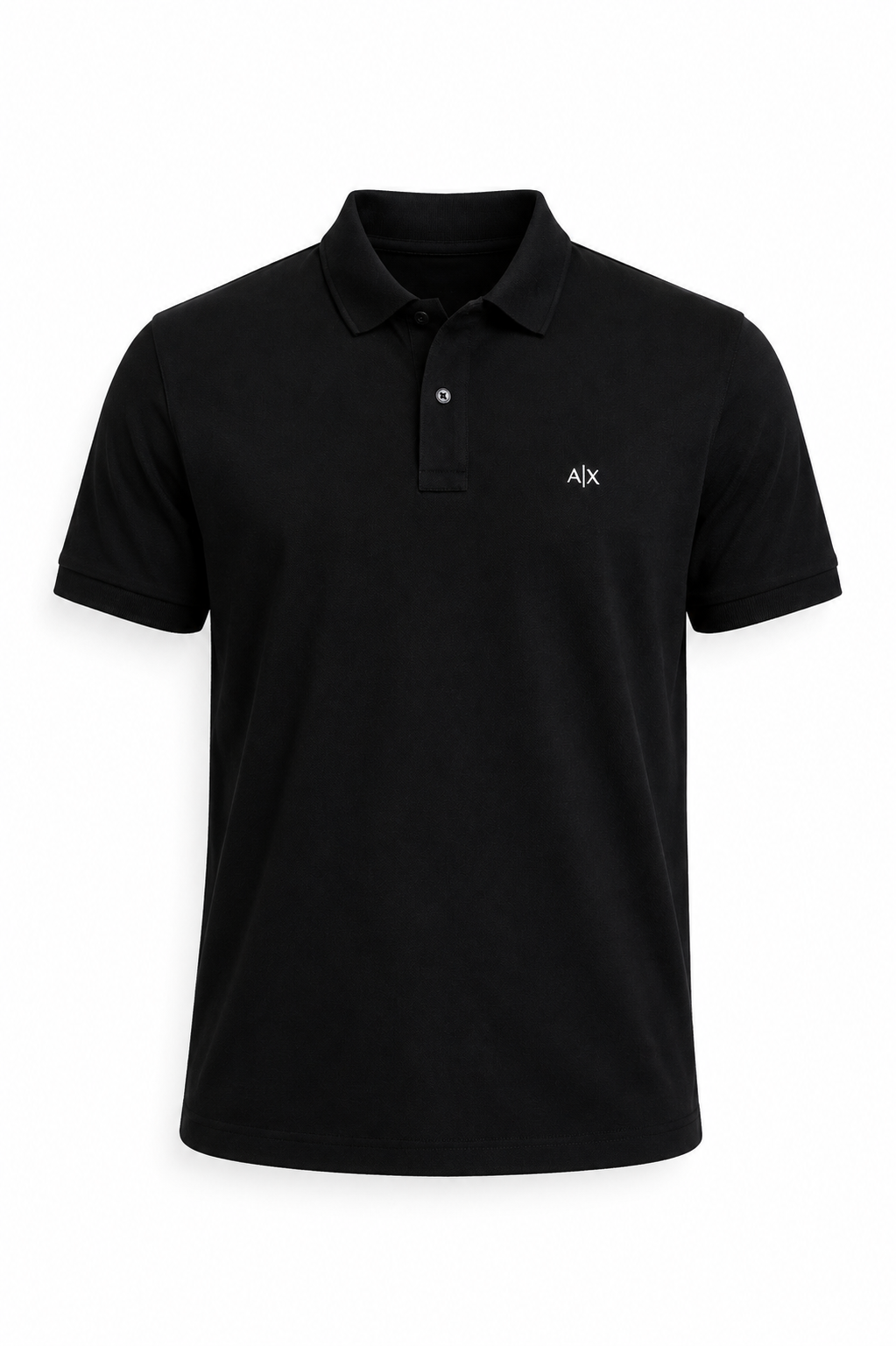 Classic Black Polo Shirt – Sleek Minimal A|X Style