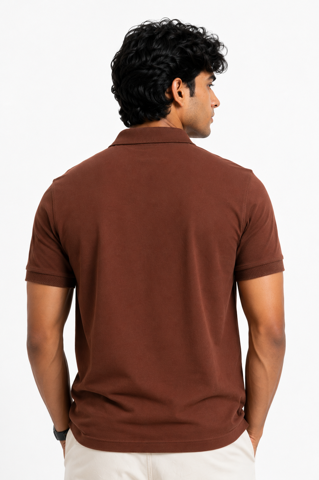 Cocoa Brown Classic Polo T-Shirt