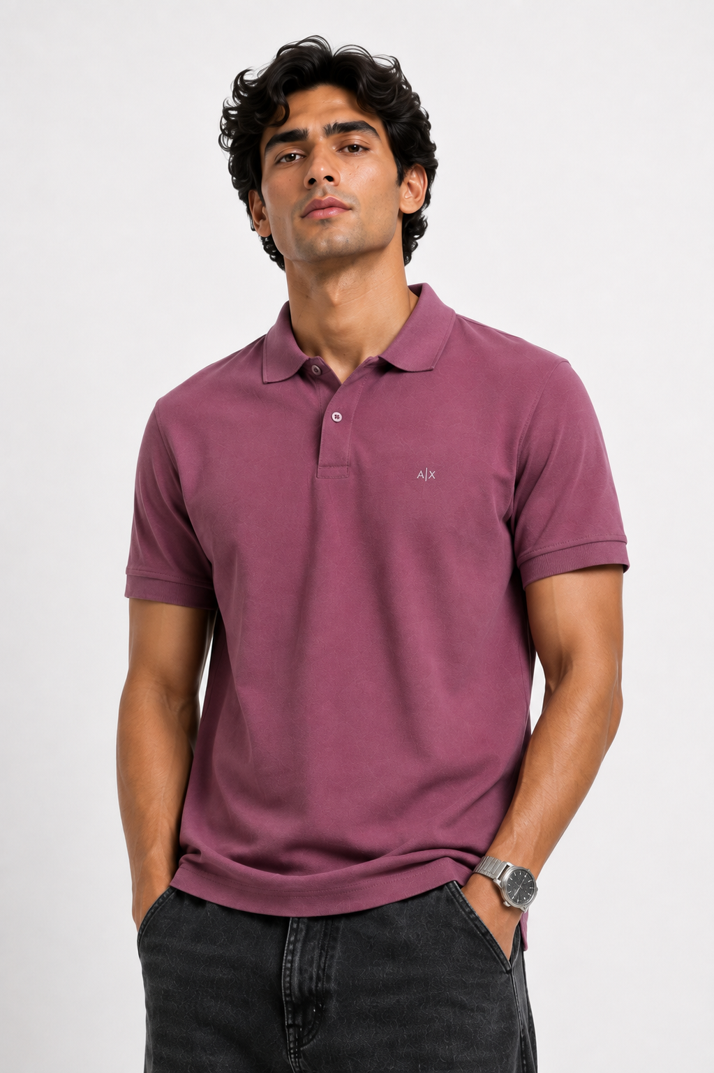 Dusty Rose Classic Polo T-Shirt