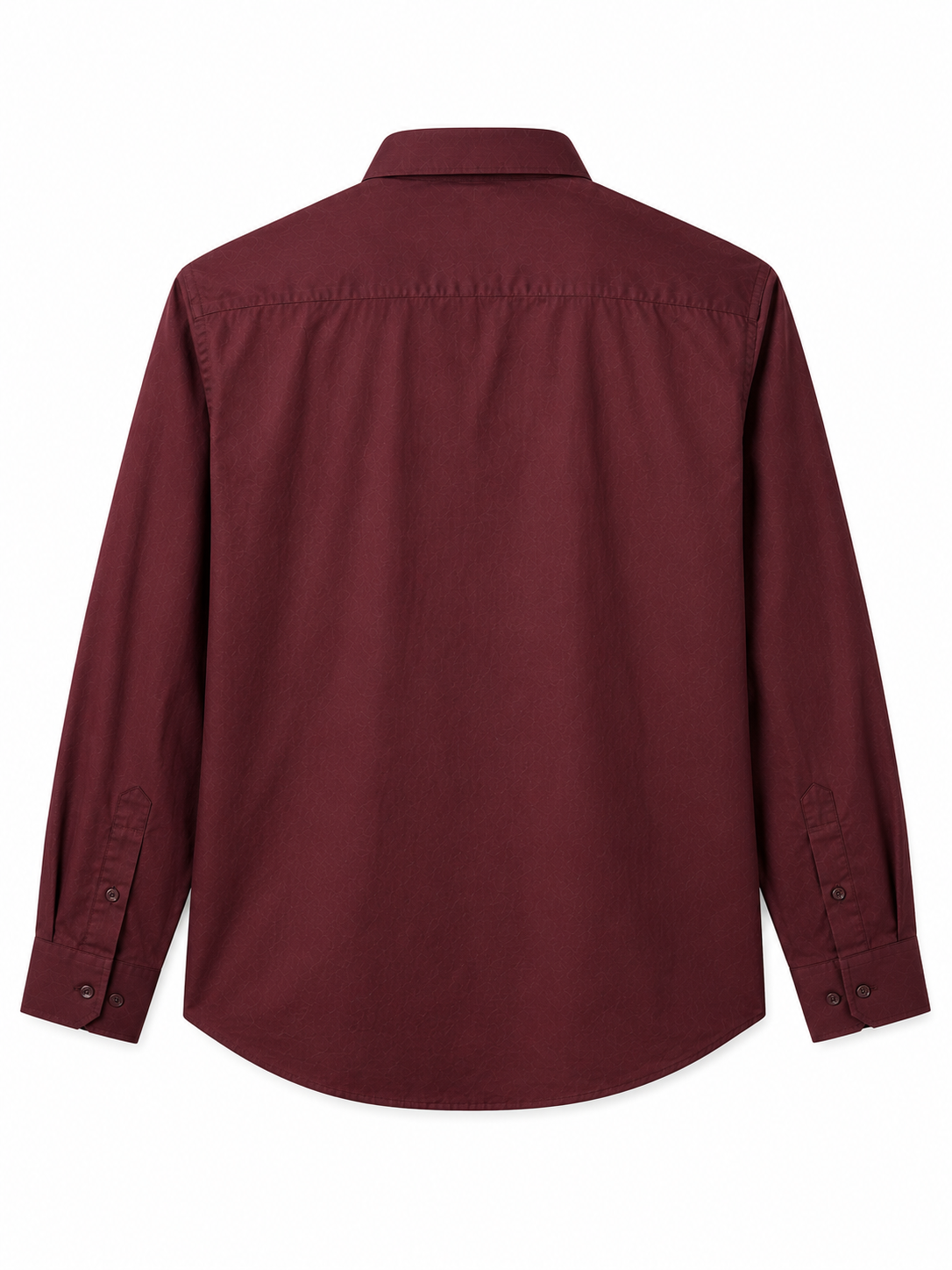 Men’s Wine Red Premium Lycra Stretch Shirt