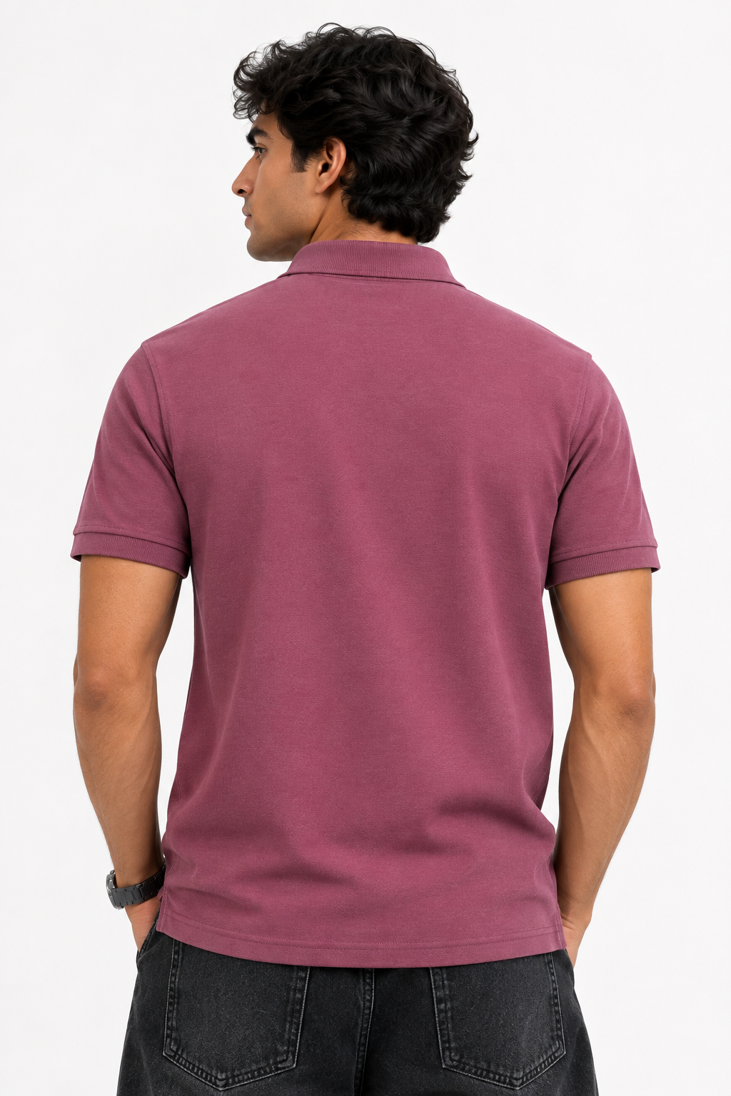 Dusty Rose Classic Polo T-Shirt