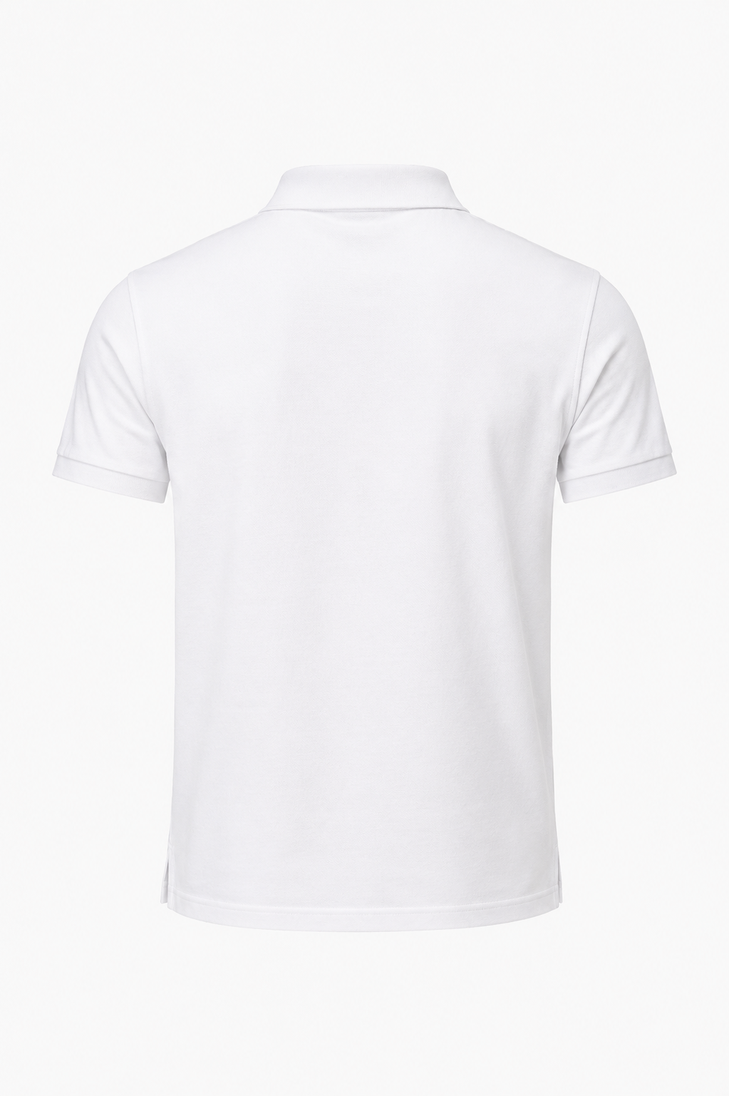 Classic White Polo Shirt – Clean Minimal Style