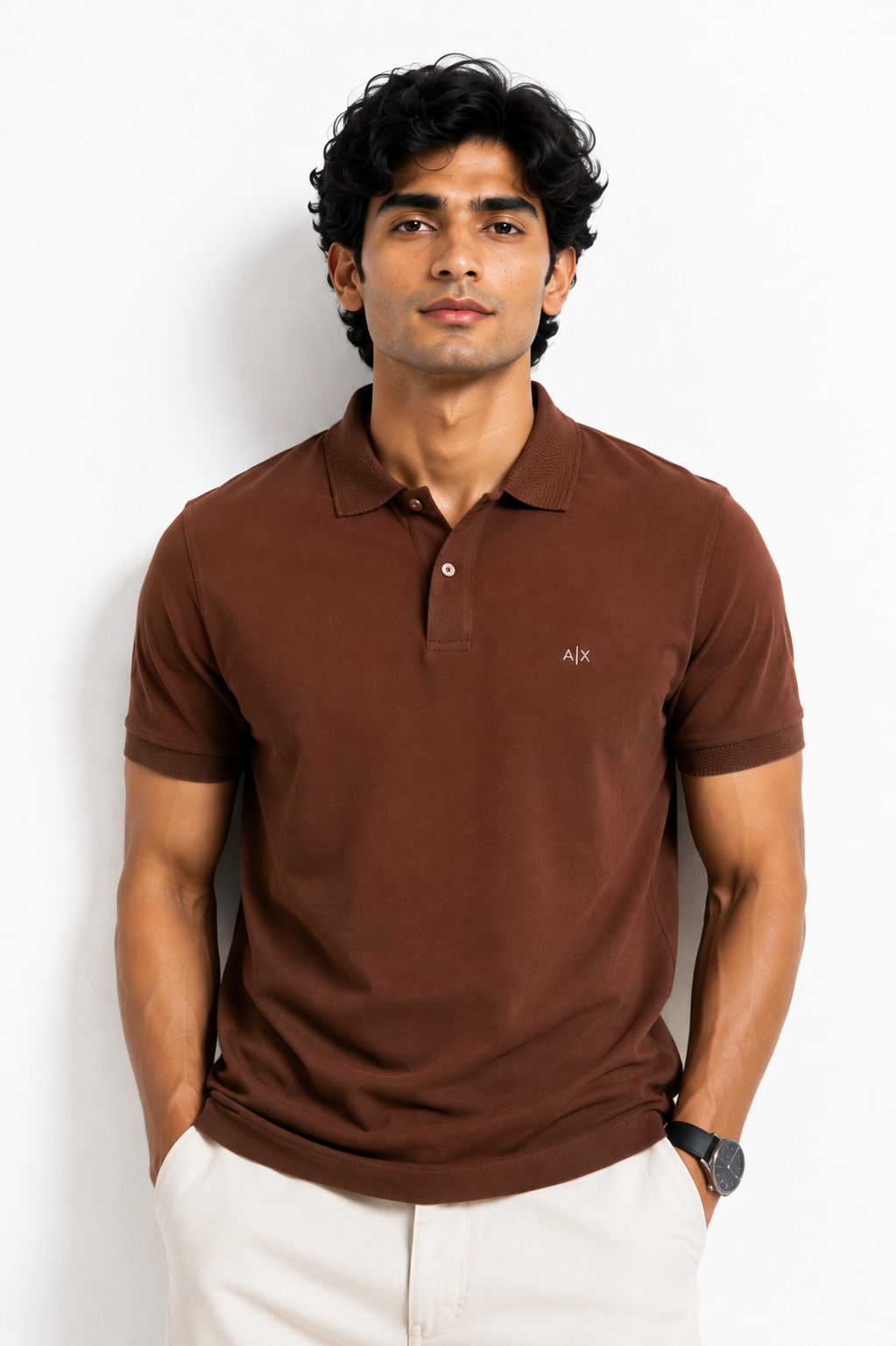 Cocoa Brown Classic Polo T-Shirt