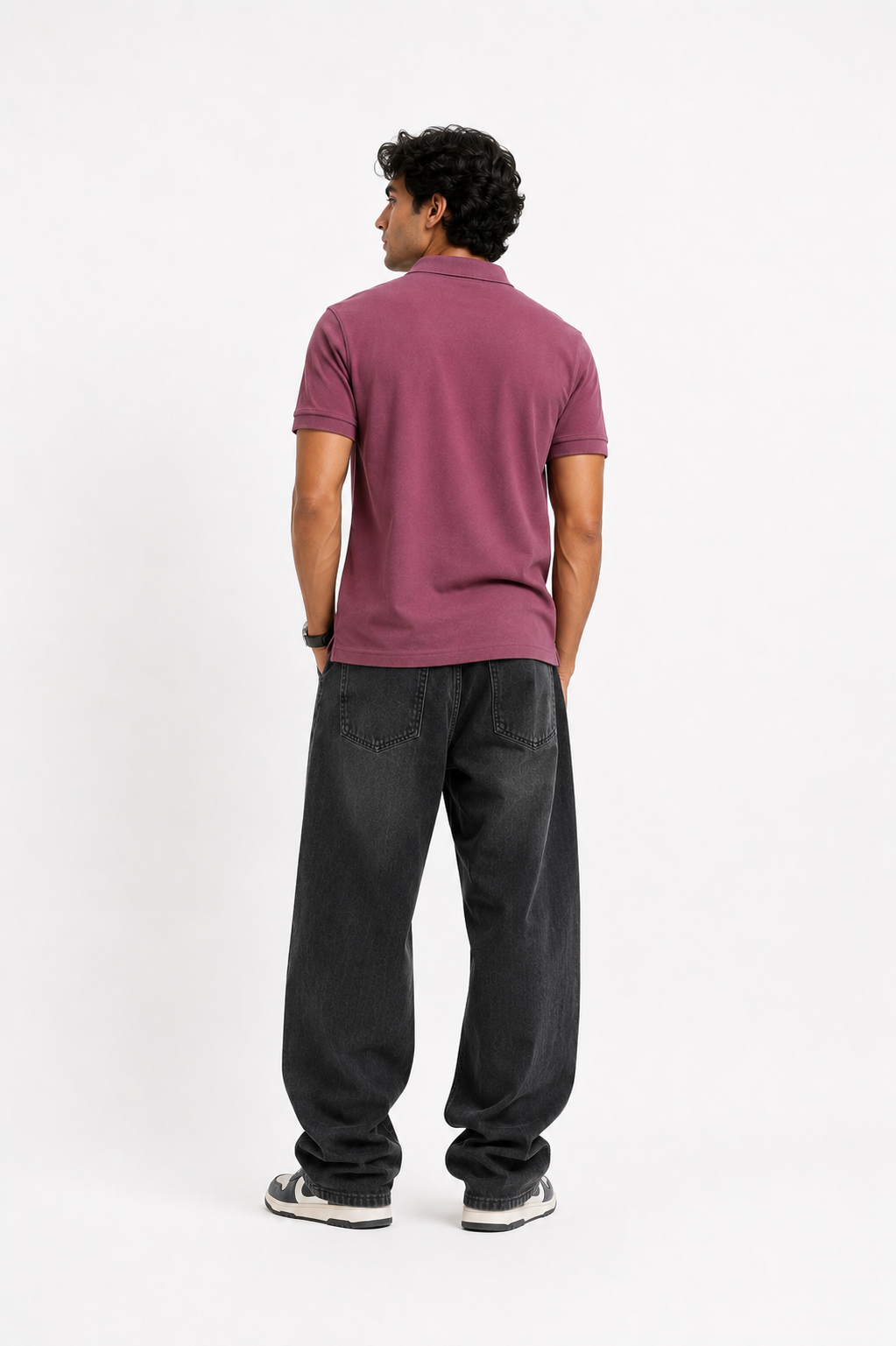 Dusty Rose Classic Polo T-Shirt