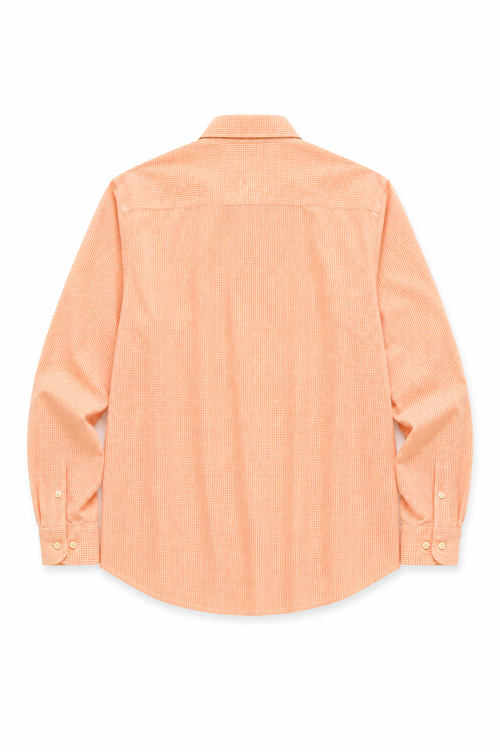 Men’s Micro-Check Button-Down Shirt