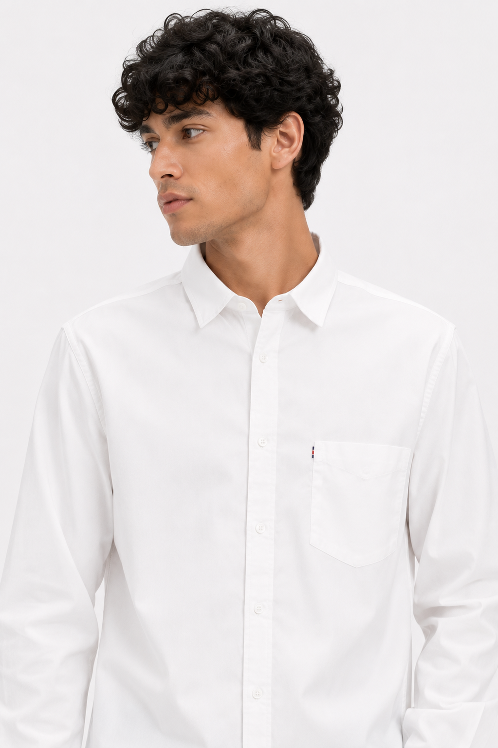 Premium Cotton White Shirt