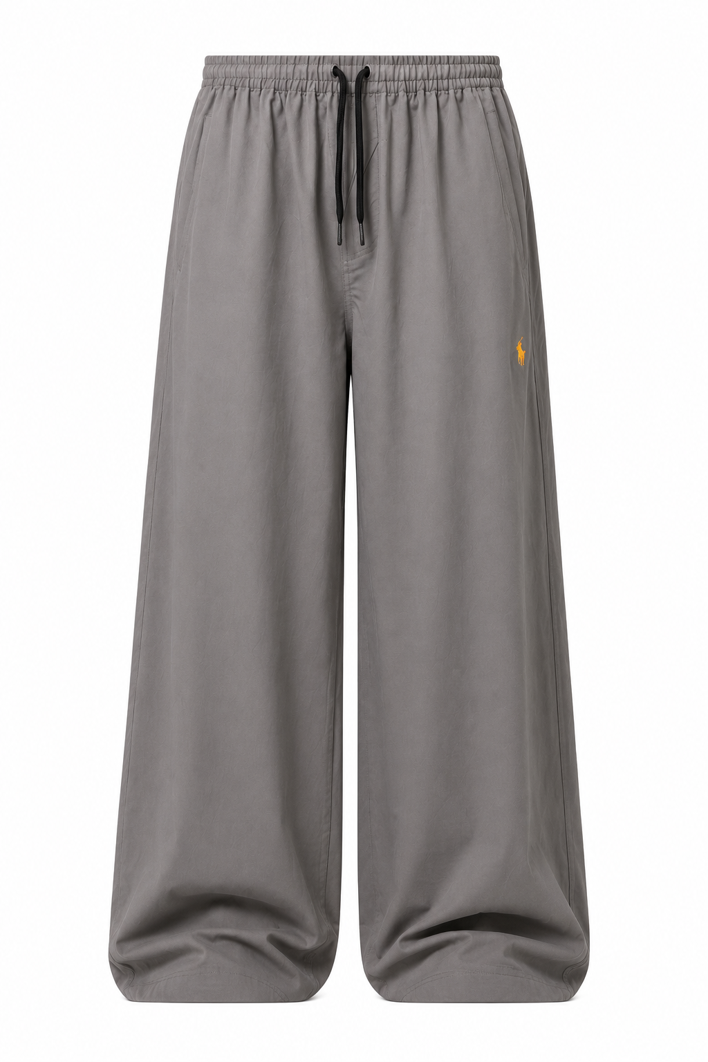 Wide-Leg Utility Lounge Pants – Slate Grey