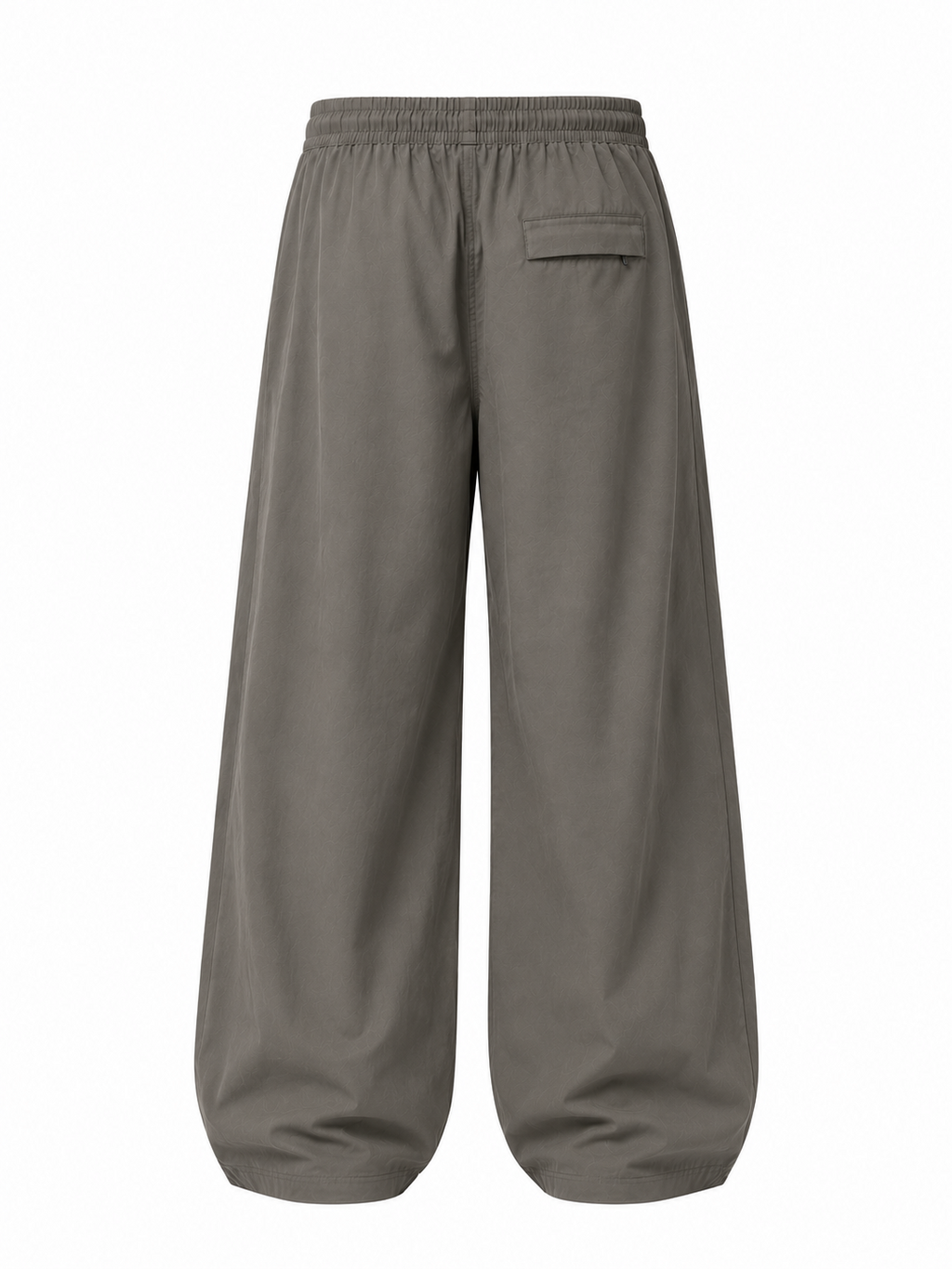Wide-Leg Utility Lounge Pants – Washed Grey