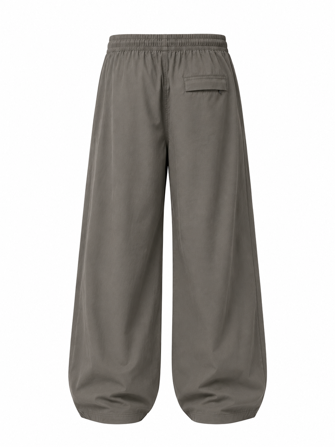 Wide-Leg Utility Lounge Pants – Washed Grey