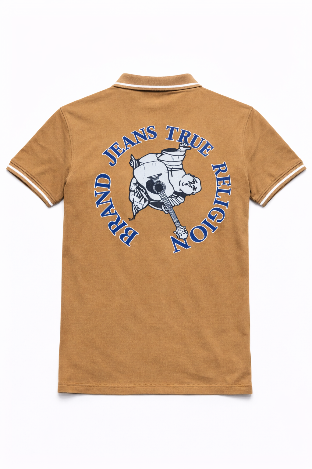 Men's Classic Camel True Religion Polo Shirt