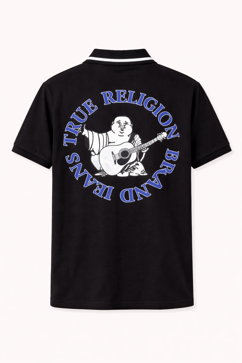 Elite Fold Printed Men’s Buddha Graphic Polo
