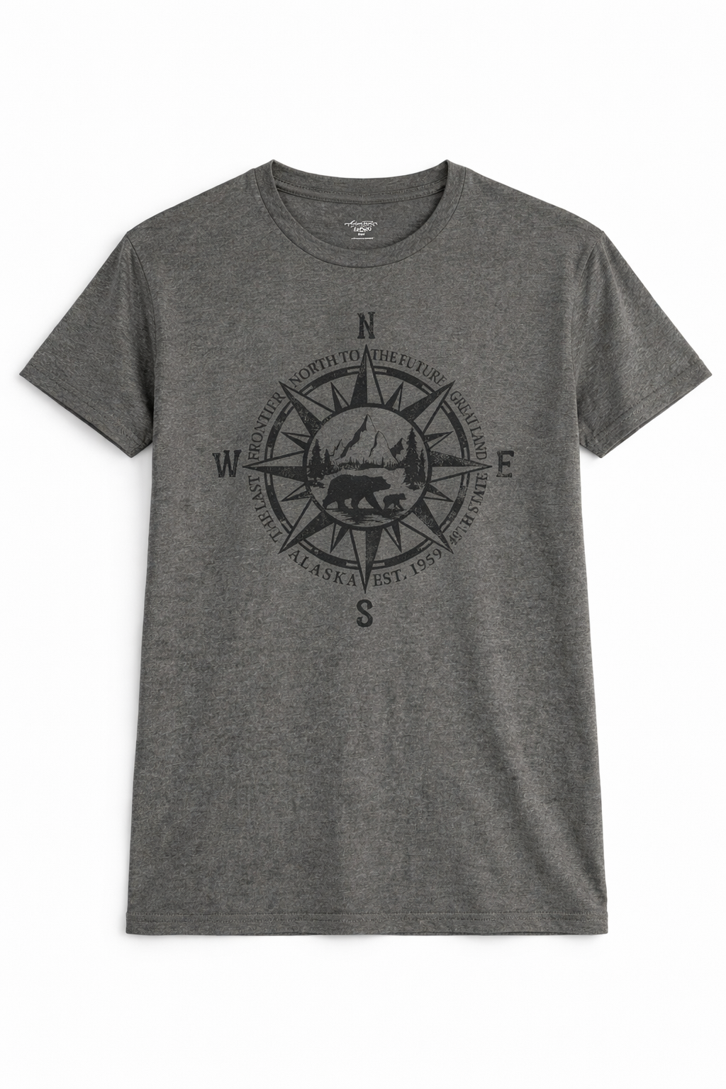The "Alaska Last Frontier" Compass Tee