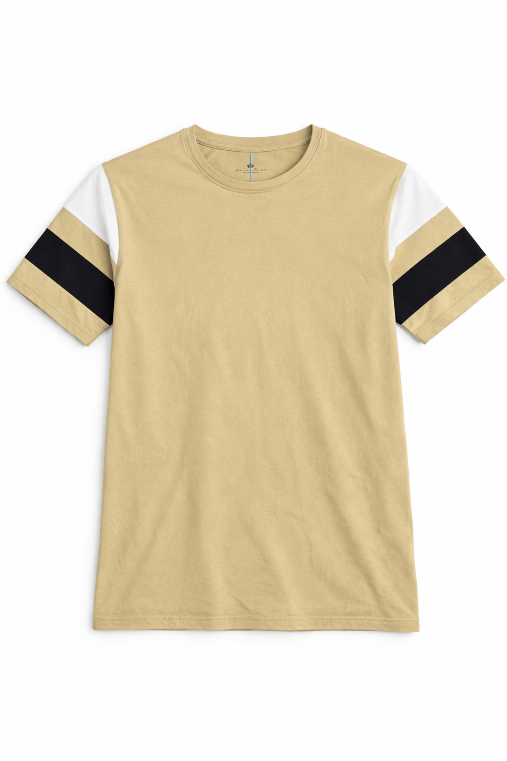 The "Varsity Stripe" Sand Crewneck