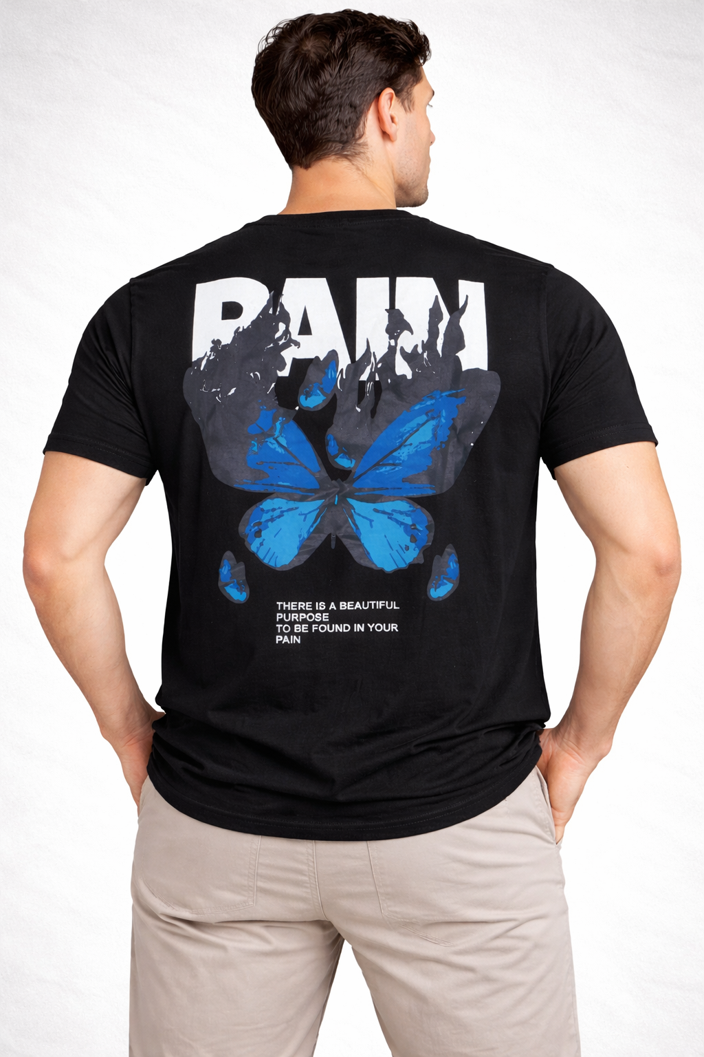The "Metamorphosis of Pain" Heavy Graphic Tee