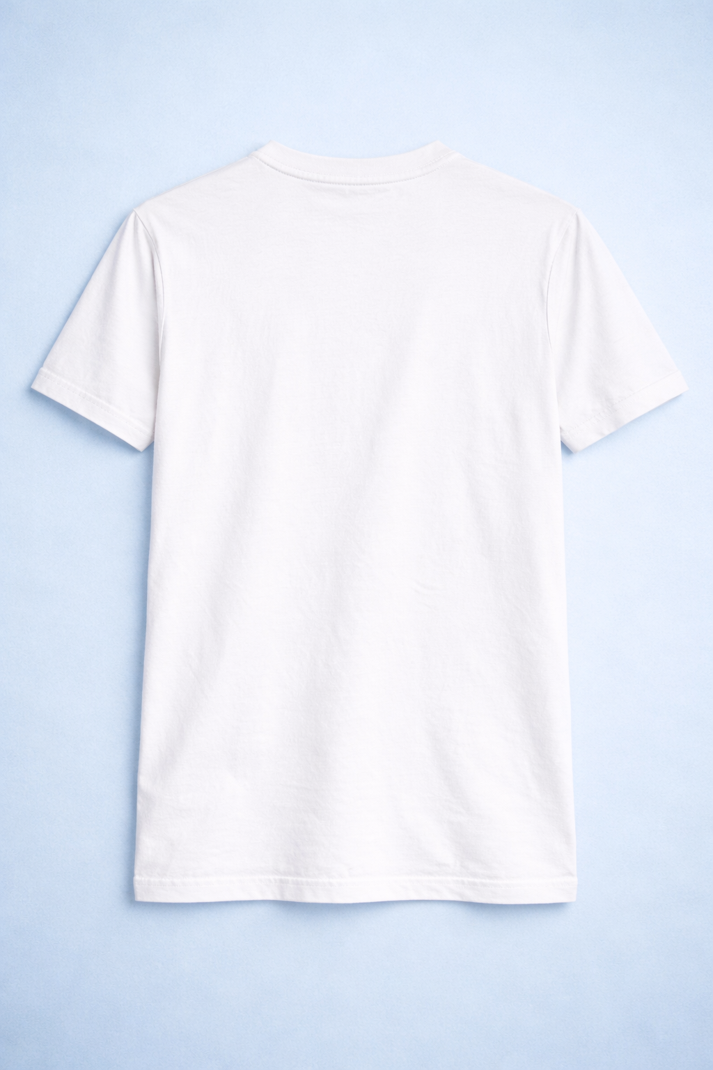 White Athletic League Graphic Tee with Green & Black Print