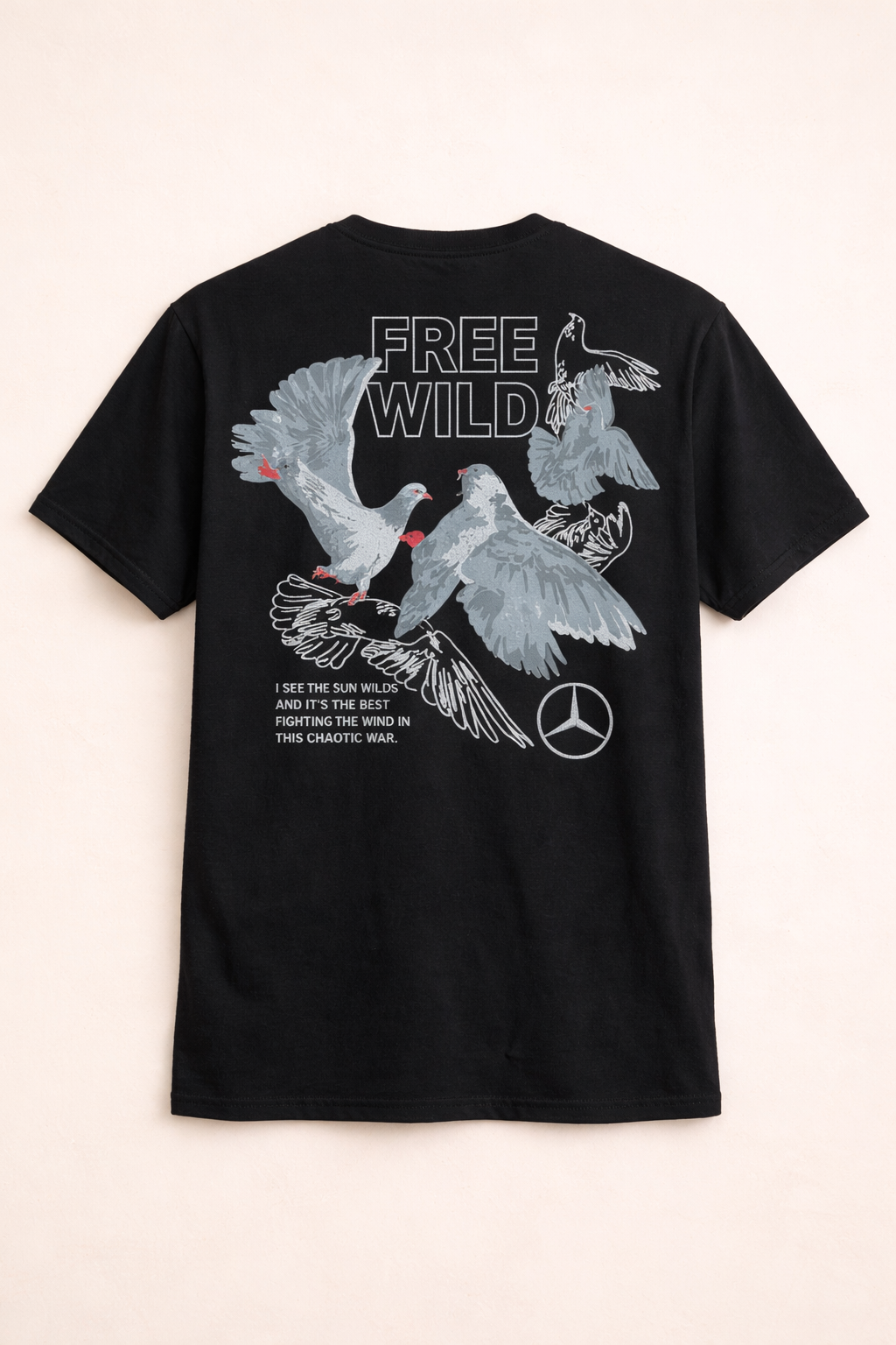 Mercedes-Benz "Free Wild" Boxy Graphic Tee