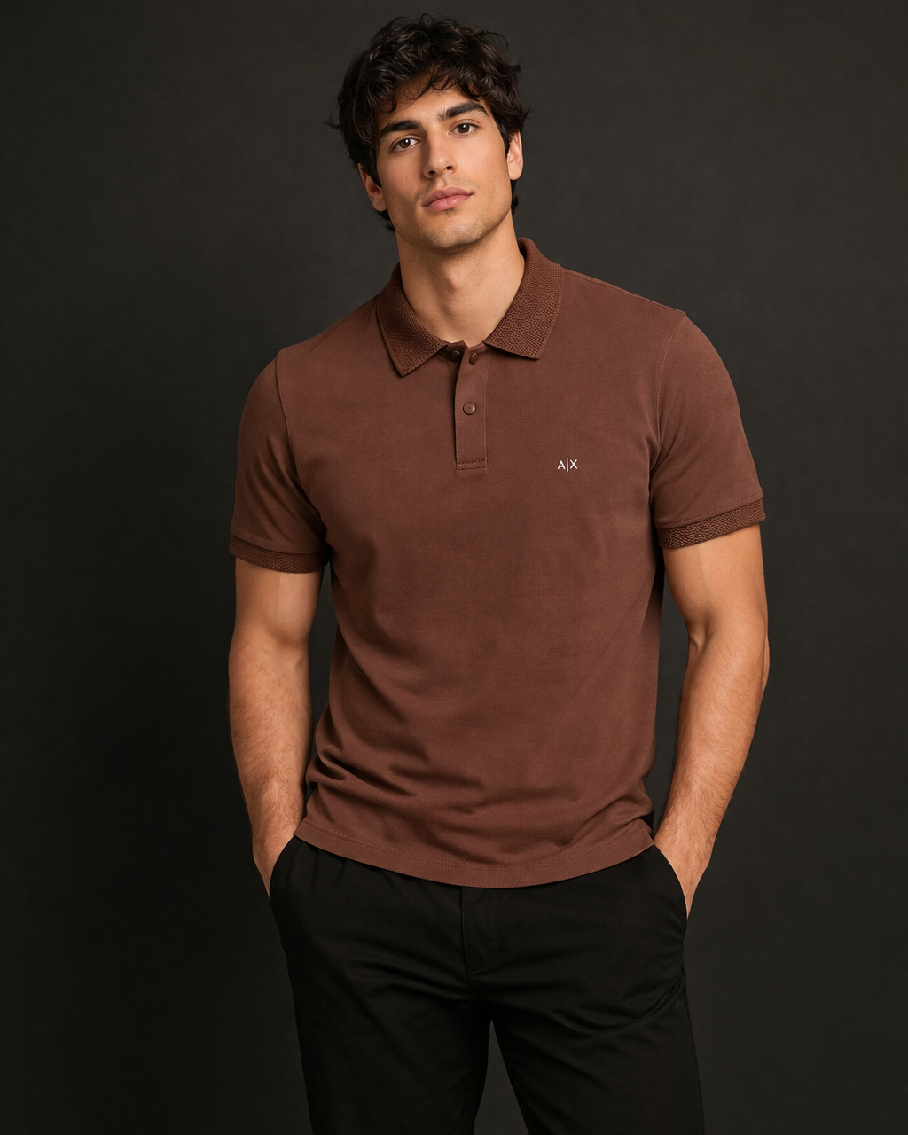 Cocoa Brown Classic Polo T-Shirt