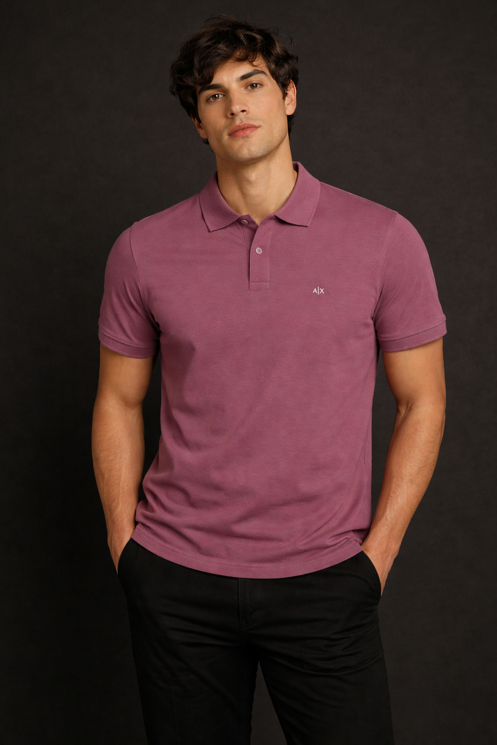 Dusty Rose Classic Polo T-Shirt