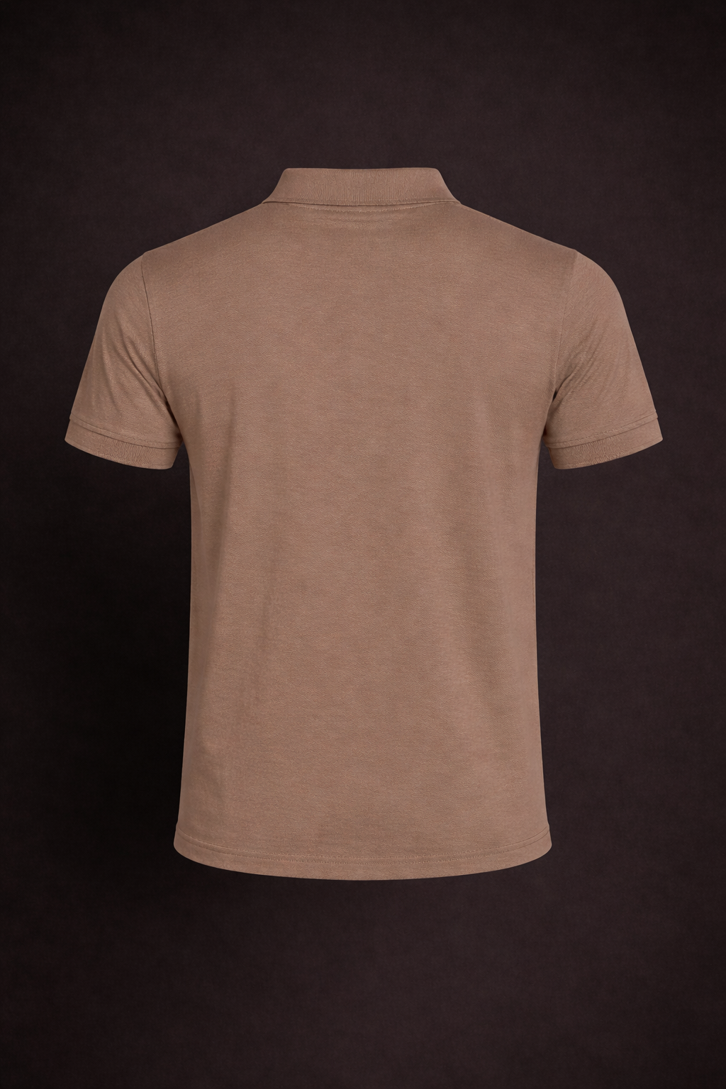 Elegant Brown Polo Shirt – Classic Minimal Style