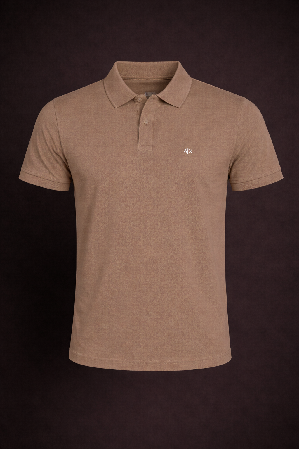 Elegant Brown Polo Shirt – Classic Minimal Style