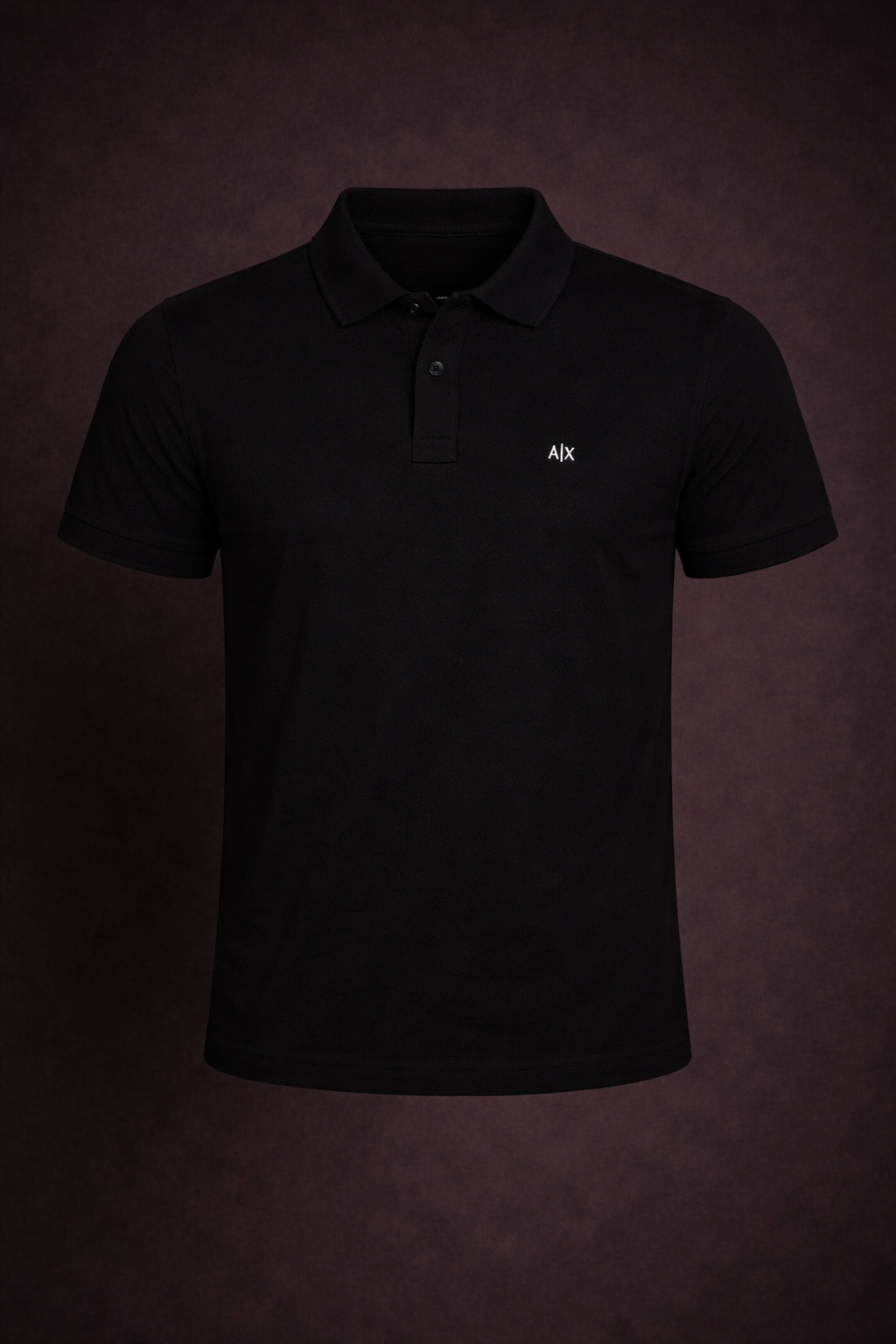 Classic Black Polo Shirt – Sleek Minimal A|X Style